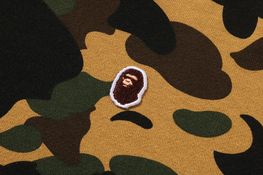 베이프 키즈 티셔츠 일본 BAPE 후드티 1ST 카모 원포인트 풀오버 3컬러