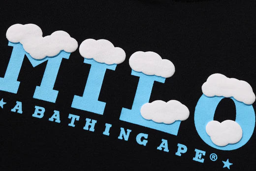 베이프 키즈 티셔츠 일본 BAPE 후드티 베이비 마일로 윈터 풀오버 긴팔 2컬러