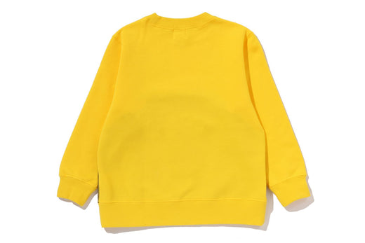 베이프 키즈 티셔츠 일본 BAPE 맨투맨 베이비 마일로 빅 포인트 긴팔 3컬러