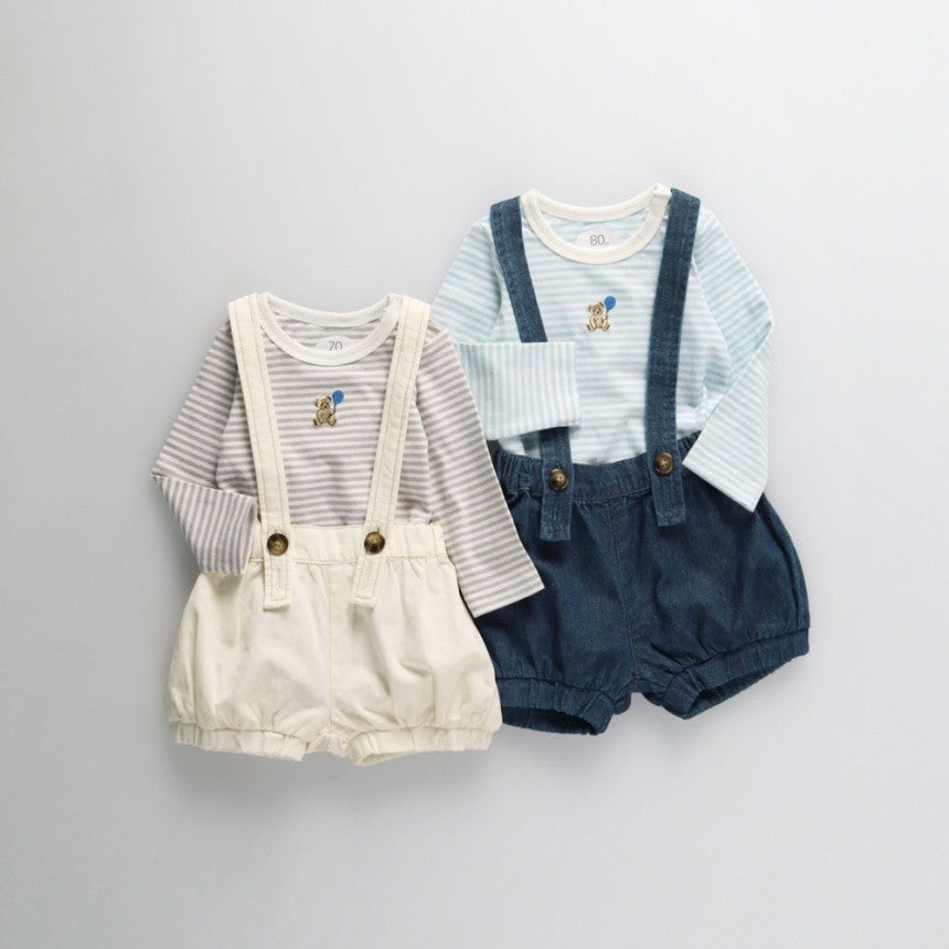 Branshes Kids T-shirt Japan branshes man-to-man ribbon embroidery boa trainer long sleeve 2 colors 