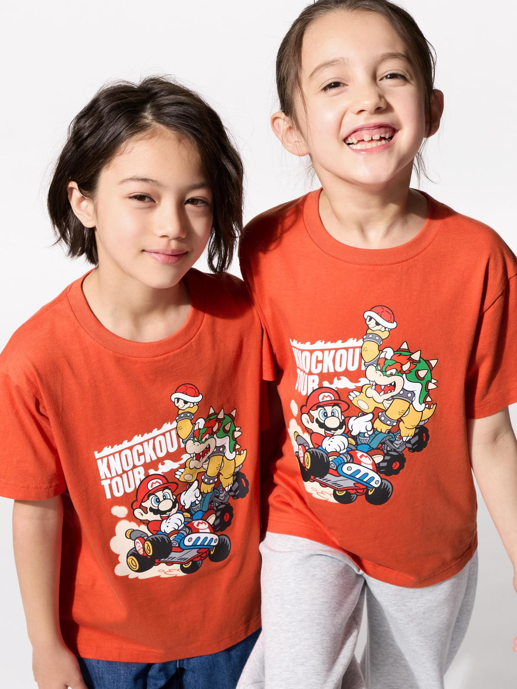 유니클로 키즈 반팔 일본 UNIQLO UT 마리오 카트 월드 티셔츠 491231