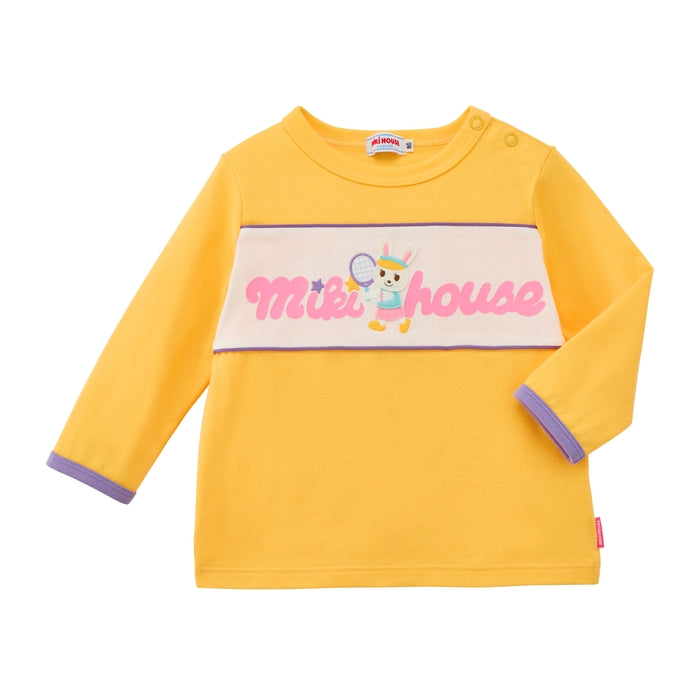 미키하우스 긴팔 일본 MIKIHOUSE 스포츠 토끼 푸치 베어 데일리 티셔츠 4컬러