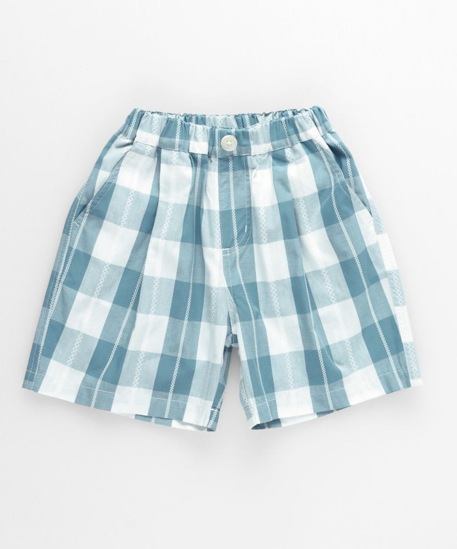 브란셰스 바지 일본 branshes 블록 체크 무늬 하프 반바지 2컬러