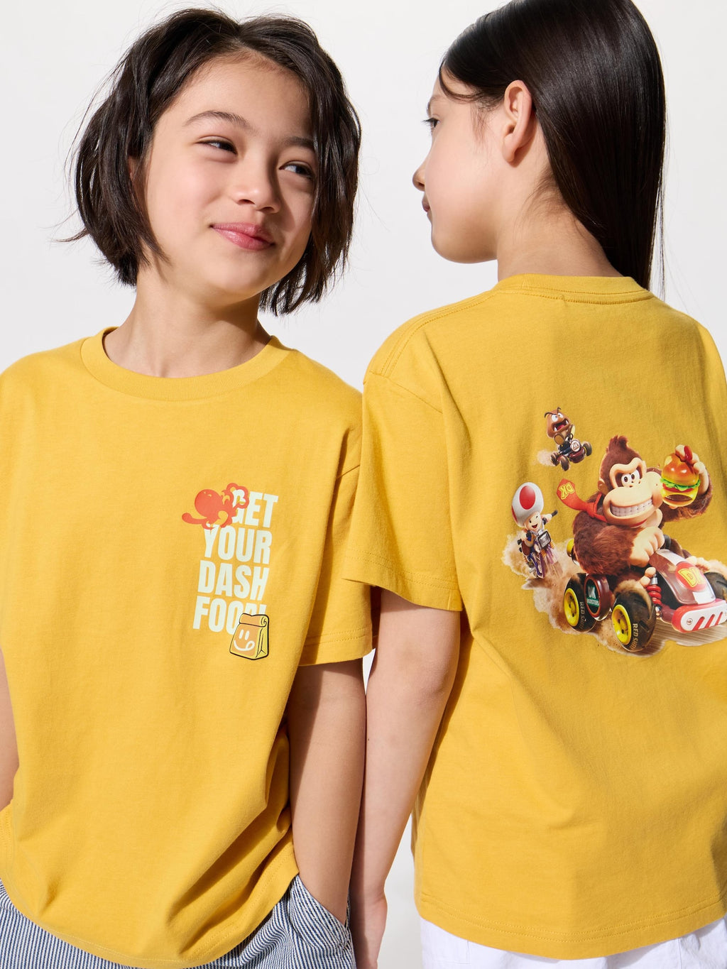 유니클로 키즈 반팔 일본 UNIQLO UT 마리오 카트 월드 돈키콩 티셔츠 491232