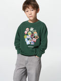 유니클로 키즈 긴팔 일본 UNIQLO 마리오 카트 월드 스웻셔츠 티셔츠 491379