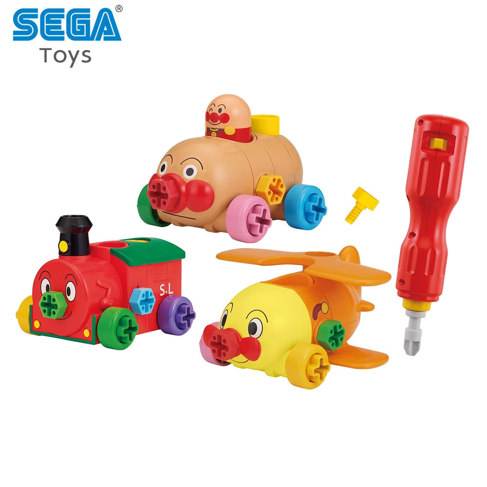 호빵맨 장난감 일본 세가토이즈 DIY 조립 프로그래밍 드라이버 세트