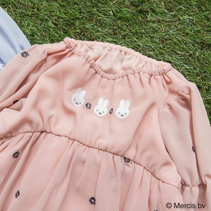 브란셰스 베이비 치마 일본 branshes 아기 올 오버 미피 커버롤 2컬러