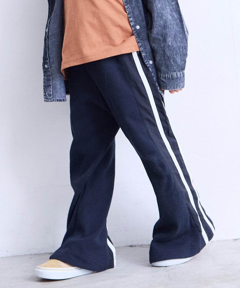 마키즈 바지 일본 MARKEY'S 와플 새틴 플레어 팬츠 3컬러