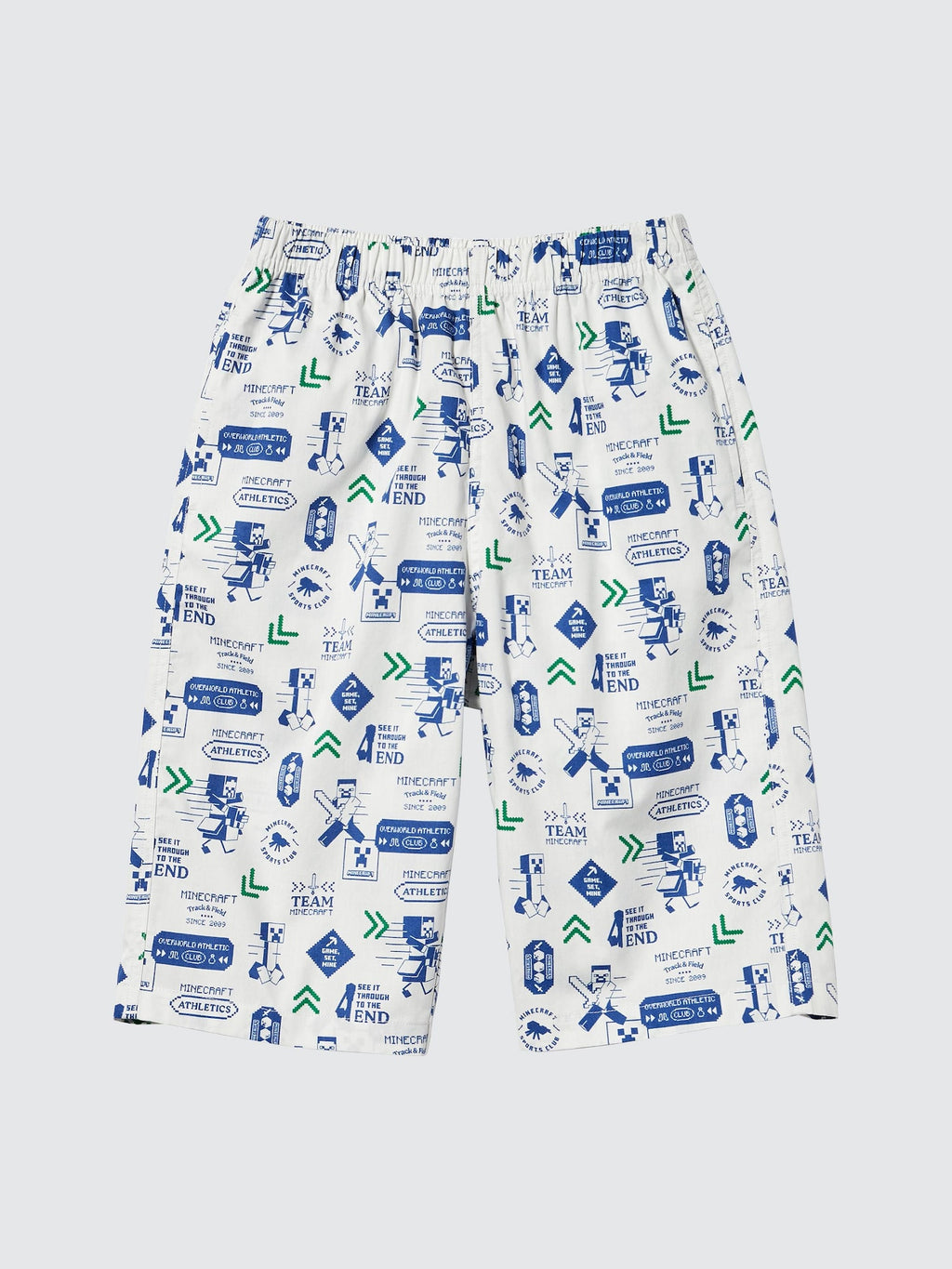 유니클로 바지 일본 UNIQLO 마인크래프트 코튼 스테테코 484985 라이트 그레이