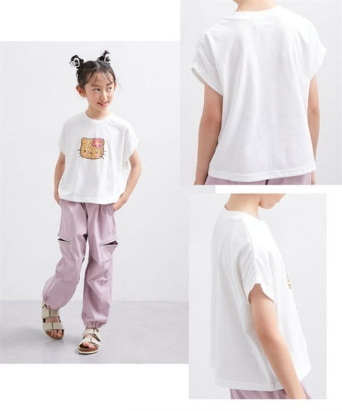 Makiz Kids T-shirt Japanese long-sleeved tee boa fleece snap jacket style 4 colors 