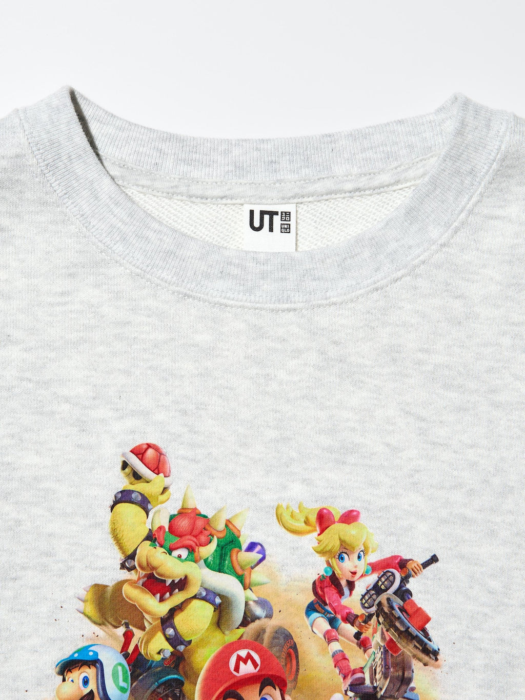 유니클로 키즈 긴팔 일본 UNIQLO 마리오 카트 월드 캐릭터 스웻셔츠 티셔츠 491377