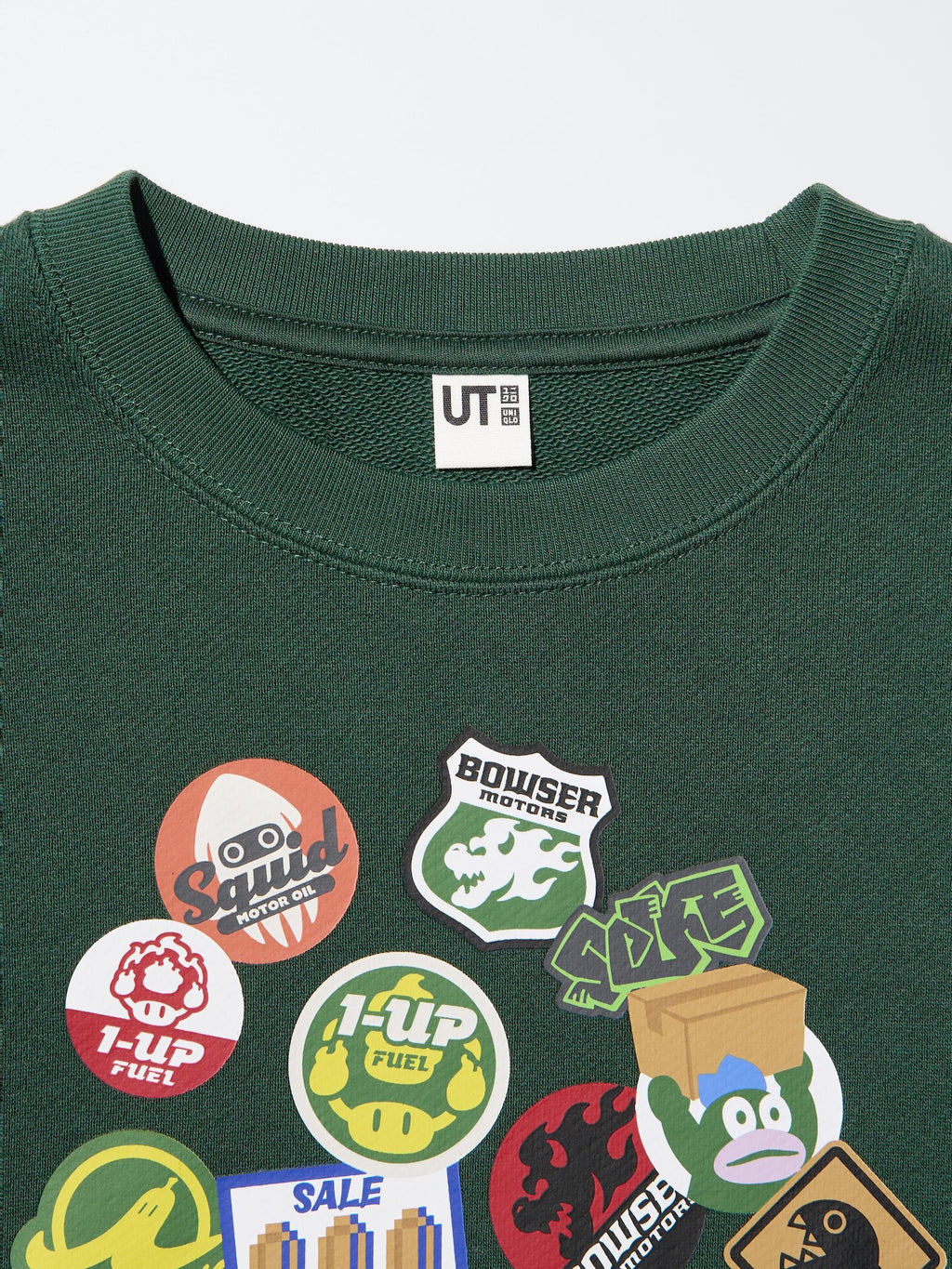 유니클로 키즈 긴팔 일본 UNIQLO 마리오 카트 월드 스웻셔츠 티셔츠 491379