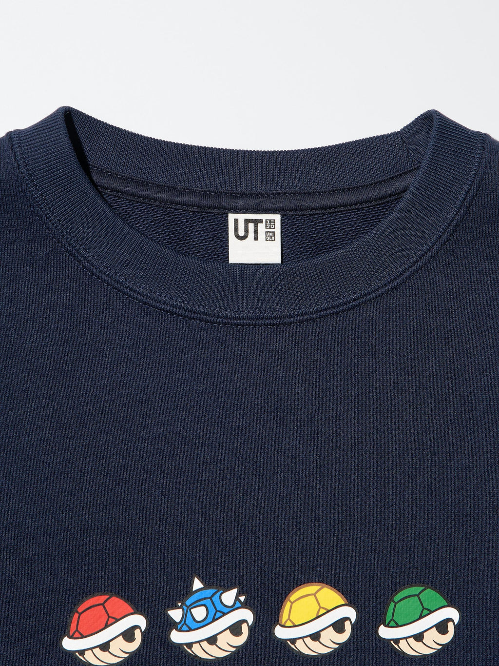 유니클로 키즈 긴팔 일본 UNIQLO 마리오 카트 월드 히든 프린트 스웻셔츠 티셔츠 491378