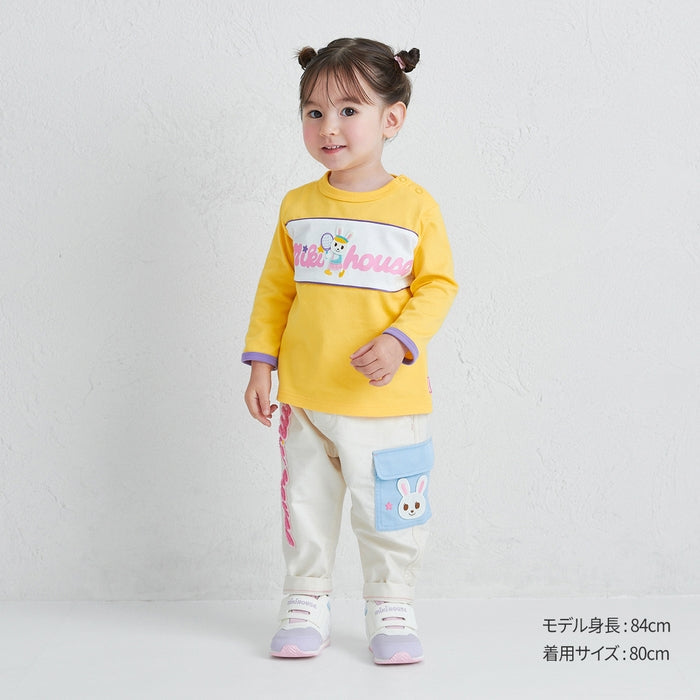 미키하우스 긴팔 일본 MIKIHOUSE 스포츠 토끼 푸치 베어 데일리 티셔츠 4컬러