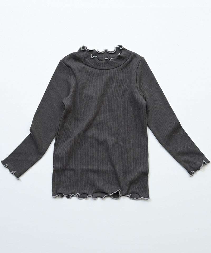 마키즈 긴팔 일본 MARKEY'S 배색 멜로우 텔레코 티셔츠 3컬러