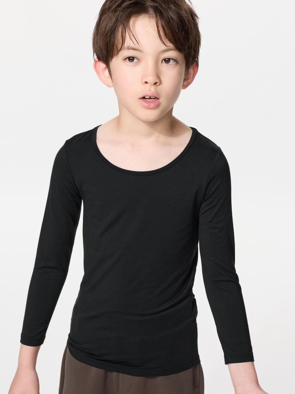 유니클로 내의 일본 UNIQLO 히트텍 U넥 티셔츠 4컬러