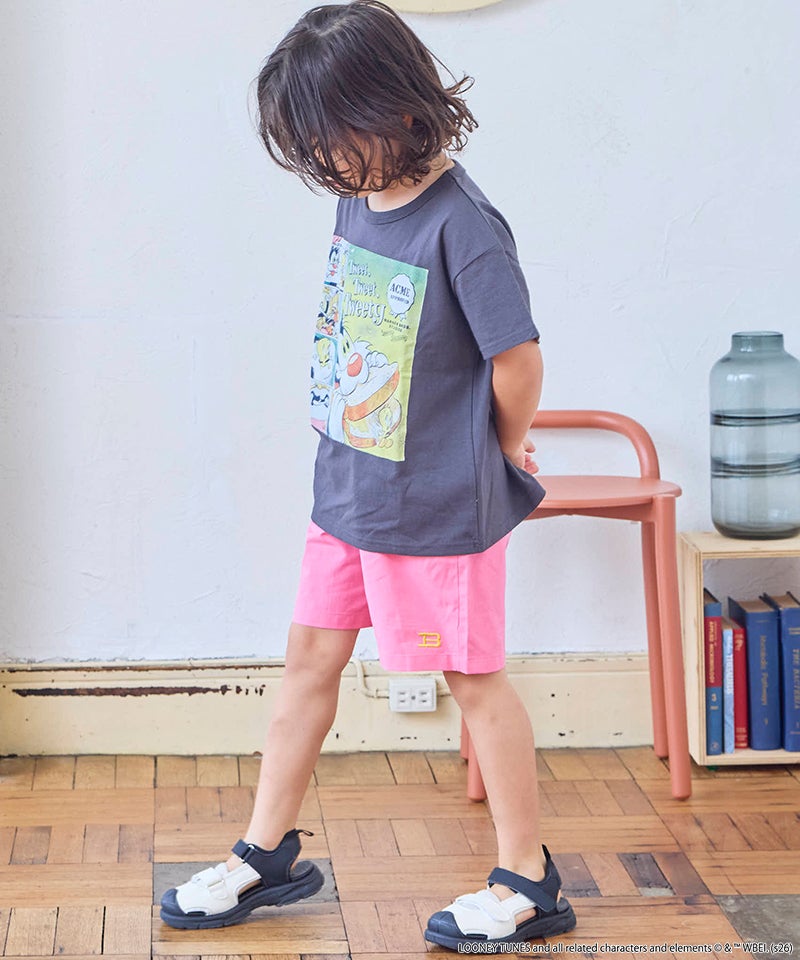 Makiz Kids T-shirt Japanese long-sleeved tee boa fleece snap jacket style 4 colors 