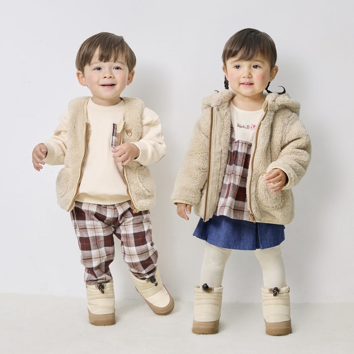 미키하우스 조끼 일본 MIKIHOUSE 핫비스킷 보아 경량 베스트