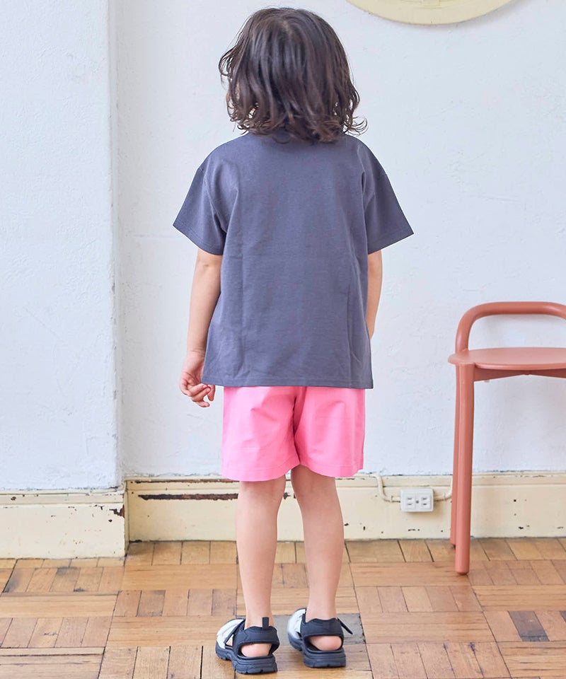 Makiz Kids T-shirt Japanese long-sleeved tee boa fleece snap jacket style 4 colors 