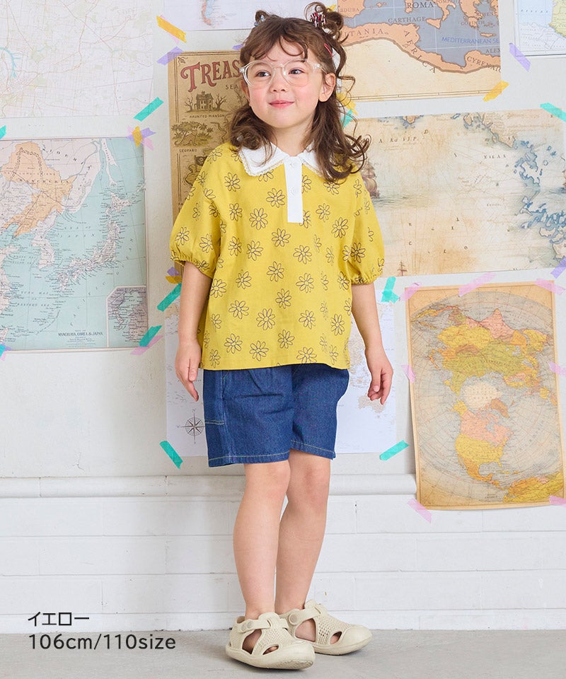 Makiz Kids T-shirt Japanese long-sleeved tee boa fleece snap jacket style 4 colors 