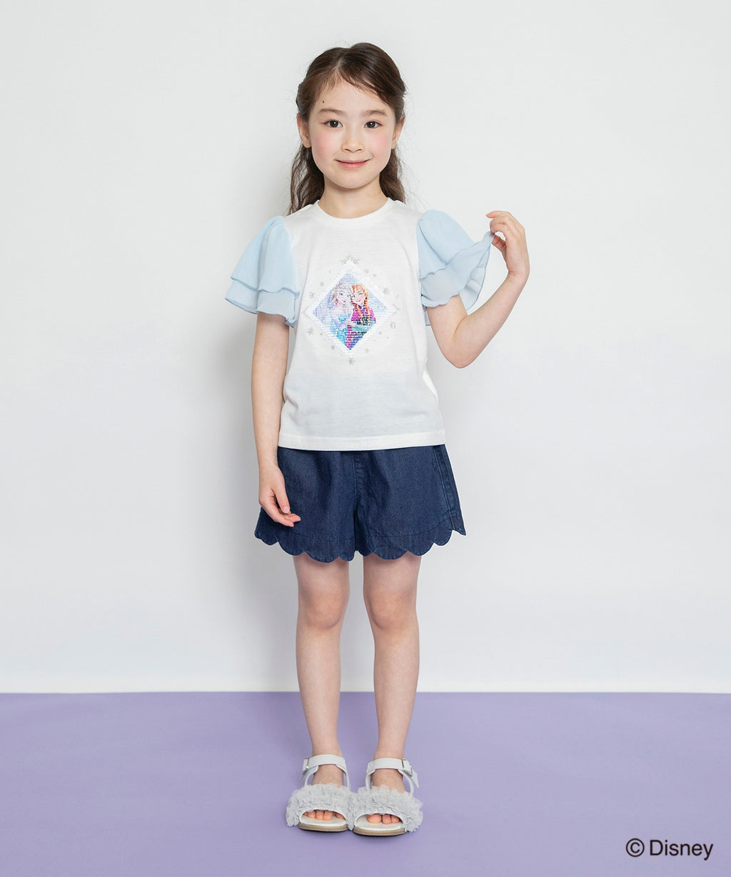 브란셰스 반팔 일본 branshes 디즈니 컬렉션 프린세스 스팽글 티셔츠 3컬러