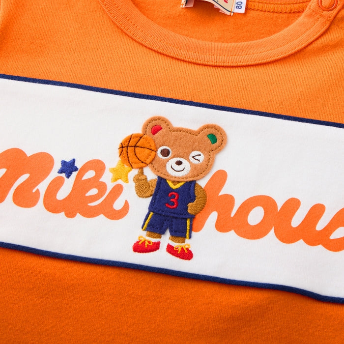 미키하우스 긴팔 일본 MIKIHOUSE 스포츠 토끼 푸치 베어 데일리 티셔츠 4컬러