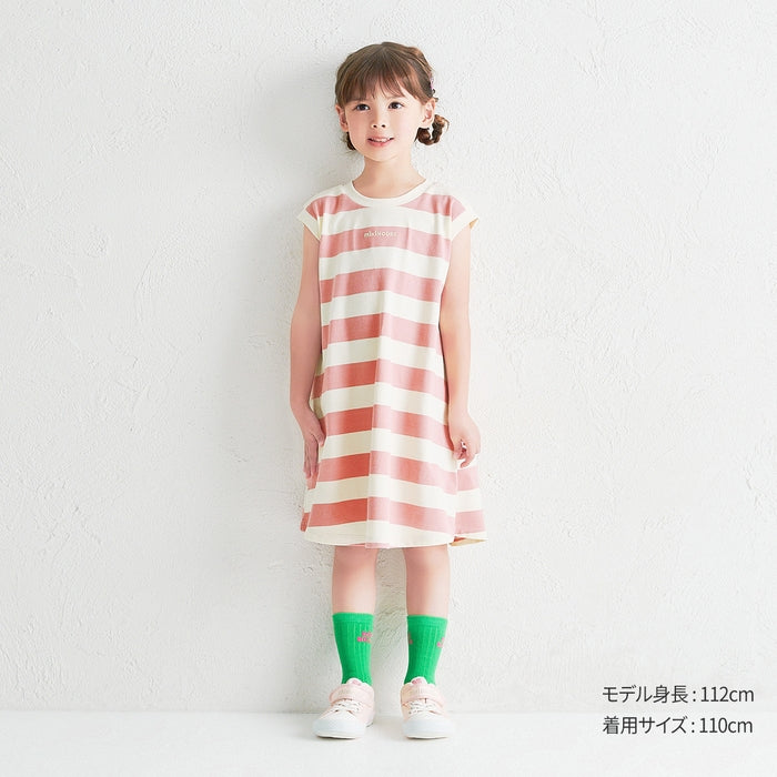 미키하우스 치마 일본 MIKIHOUSE 보더 스트라이프 원피스 4컬러