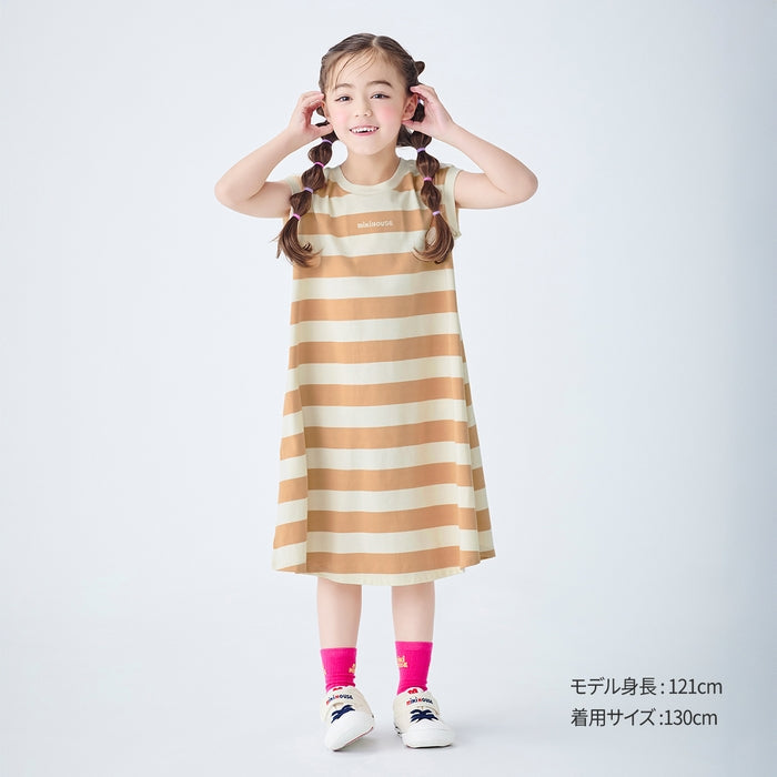 미키하우스 치마 일본 MIKIHOUSE 보더 스트라이프 원피스 4컬러