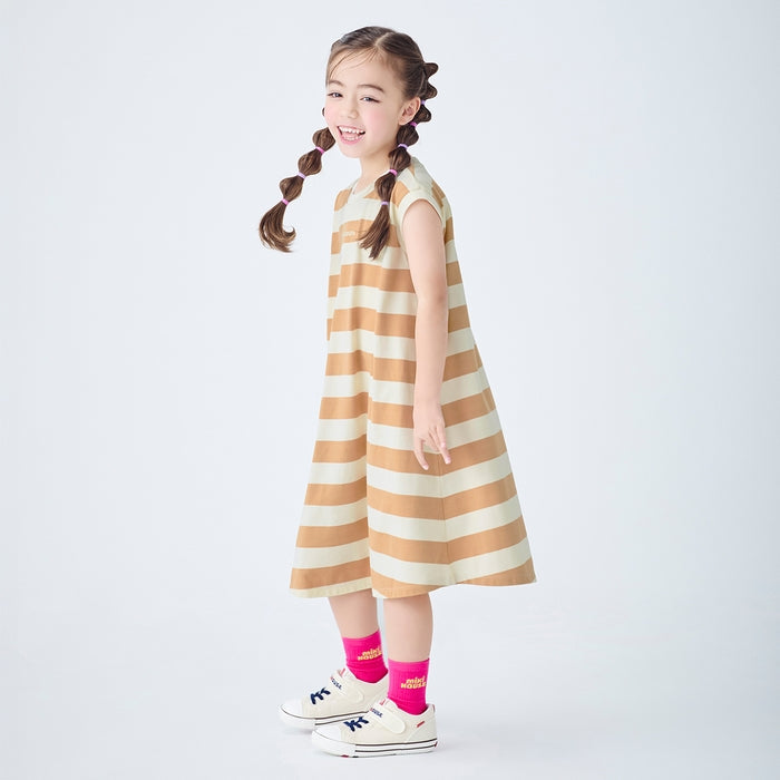 미키하우스 치마 일본 MIKIHOUSE 보더 스트라이프 원피스 4컬러