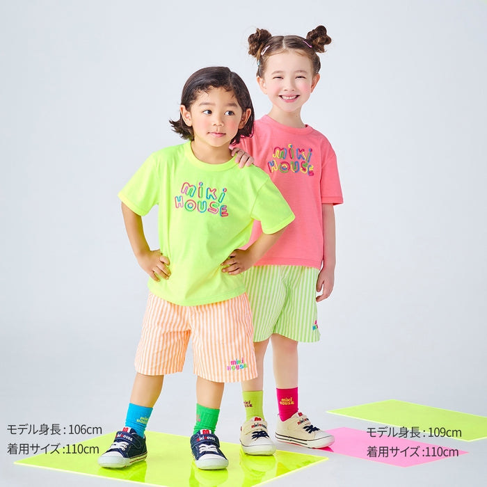 미키하우스 키즈 바지 일본 반바지 5부 카리바리 데일리 2컬러