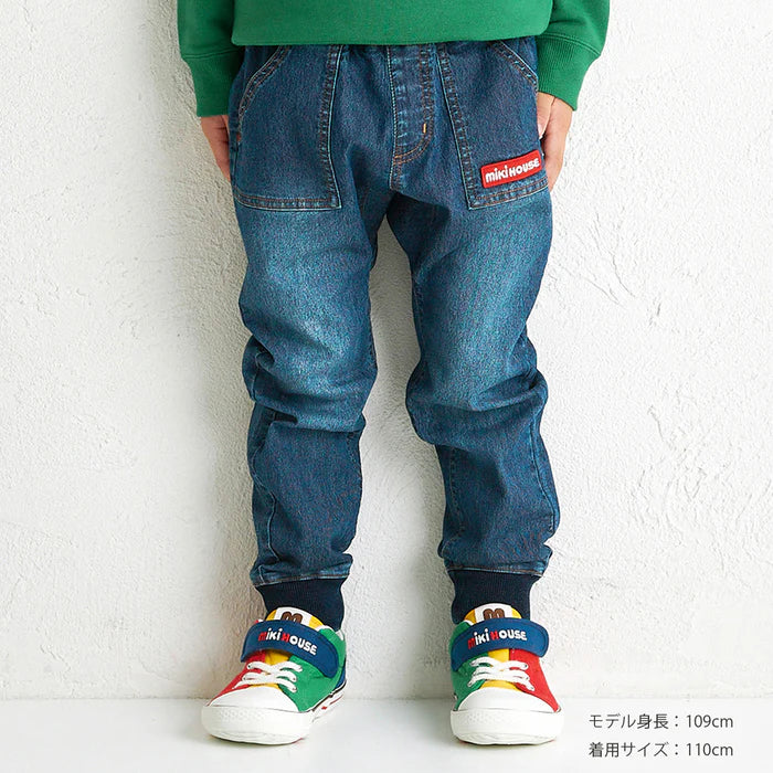 미키하우스 바지 일본 키즈 유아 팬츠 데일리 스트레치 2컬러