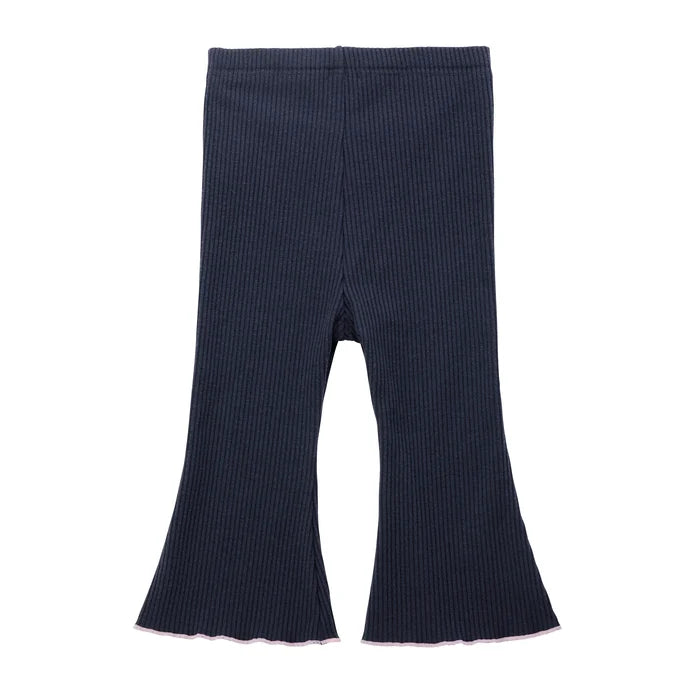 미키하우스 바지 일본 키즈 유아 긴바지 리브니트 플레어 팬츠 4컬러