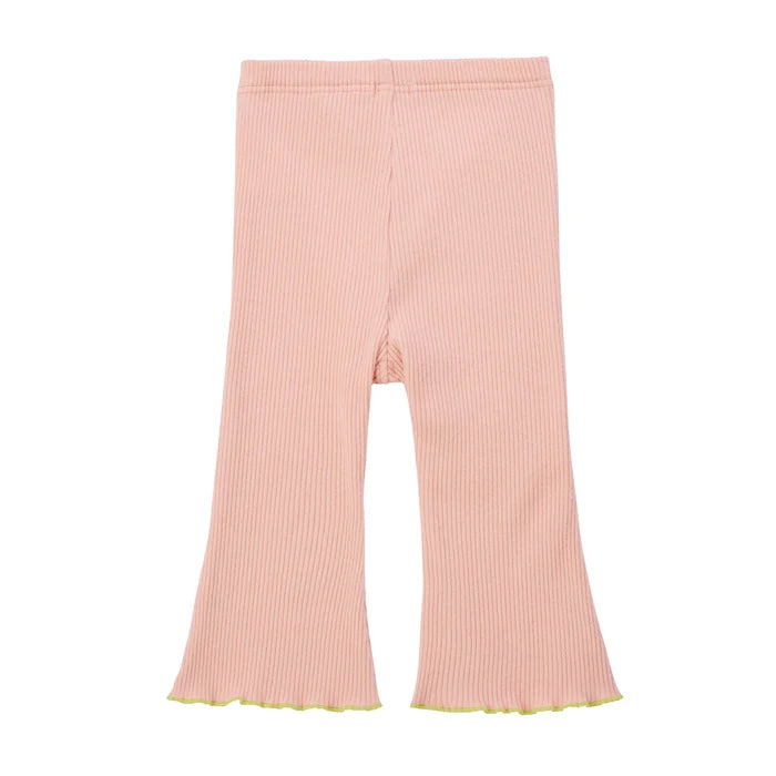 미키하우스 바지 일본 키즈 유아 긴바지 리브니트 플레어 팬츠 4컬러