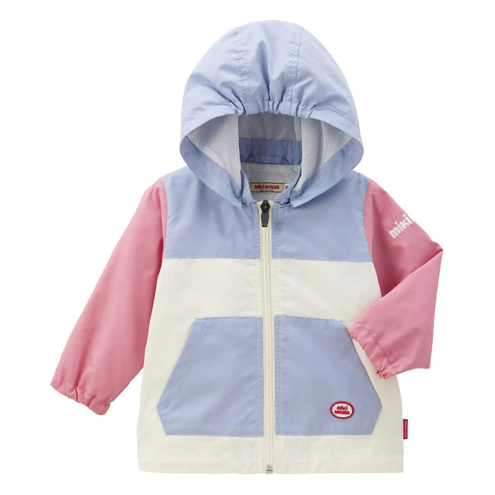 미키하우스 바람막이 일본 키즈 자켓 후드 자수 로고 3컬러