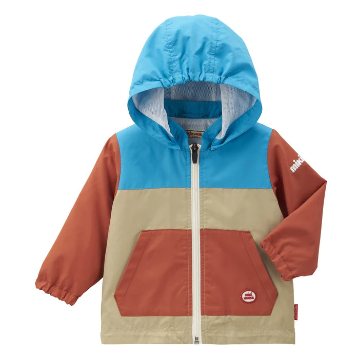 미키하우스 바람막이 일본 키즈 자켓 후드 자수 로고 3컬러