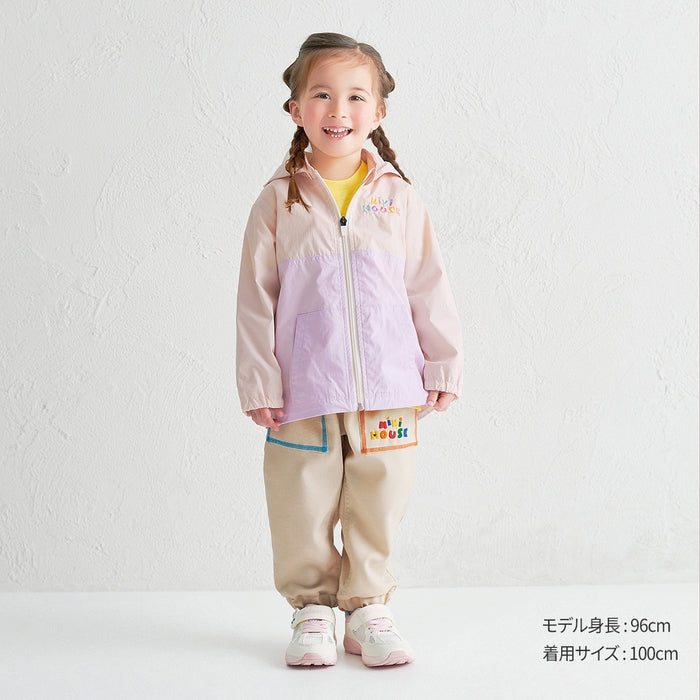 Mickey House Kids Jacket Japanese Toddler Windbreaker D-Basic Original Windbreaker 2 Colors 