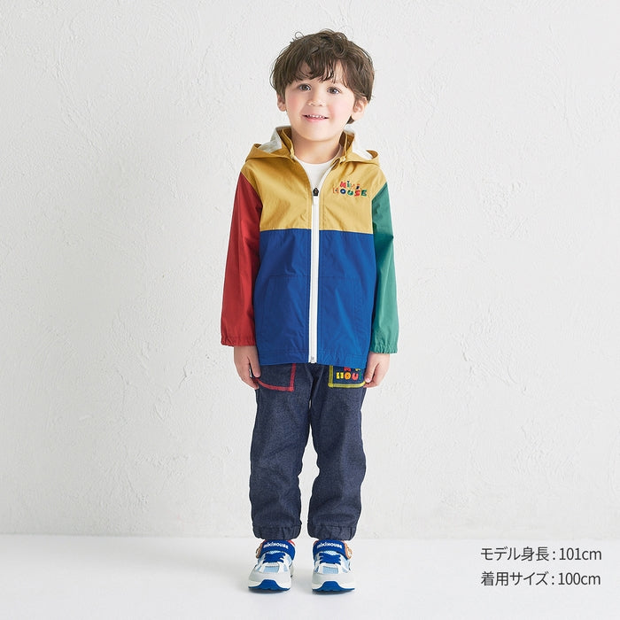 Mickey House Kids Jacket Japanese Toddler Windbreaker D-Basic Original Windbreaker 2 Colors 