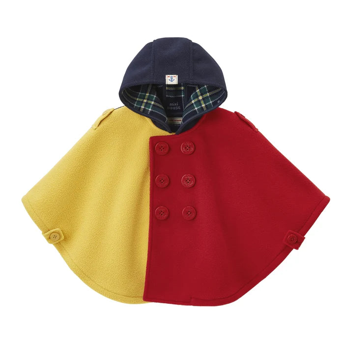 미키하우스 망토 일본 키즈 아기 양털 후리스 프리사이즈 4컬러