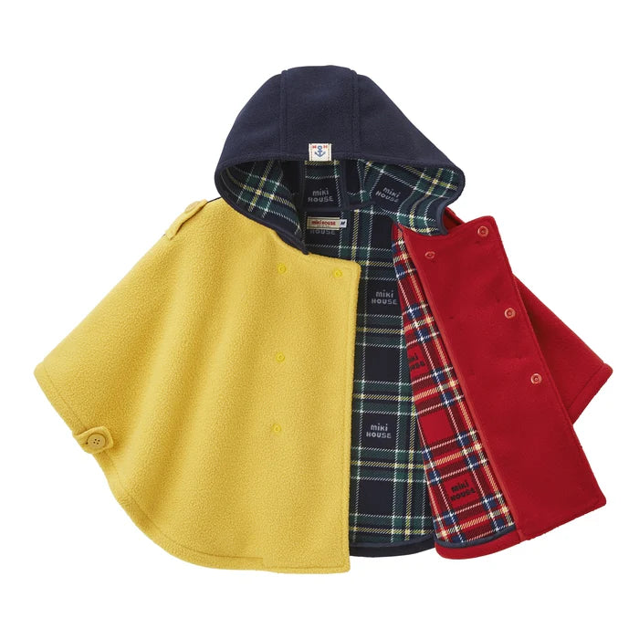 미키하우스 망토 일본 키즈 아기 양털 후리스 프리사이즈 4컬러