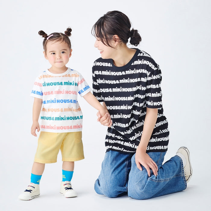 미키하우스 키즈 티셔츠 일본 반팔티 데일리 로고 디자인 2컬러