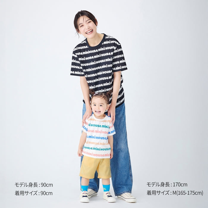 미키하우스 키즈 티셔츠 일본 반팔티 데일리 로고 디자인 2컬러