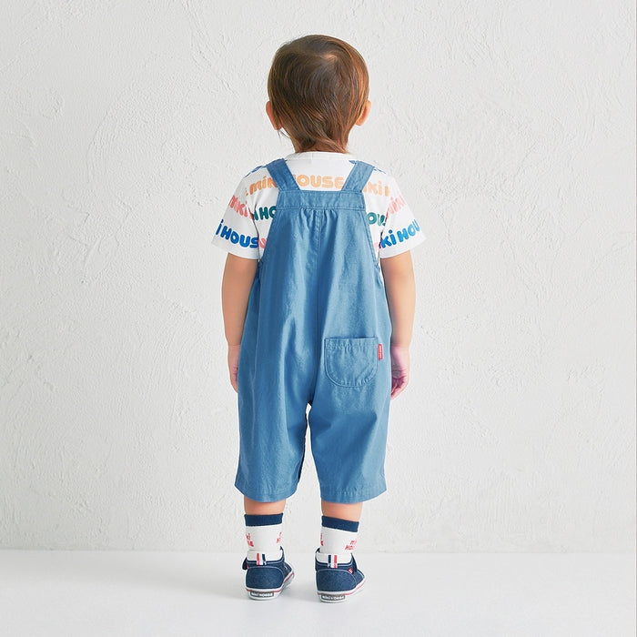 미키하우스 키즈 티셔츠 일본 반팔티 데일리 로고 디자인 2컬러