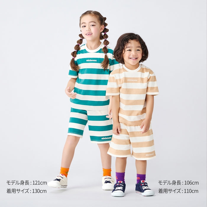 미키하우스 티셔츠 일본 MIKIHOUSE 보더 스트라이프 4컬러