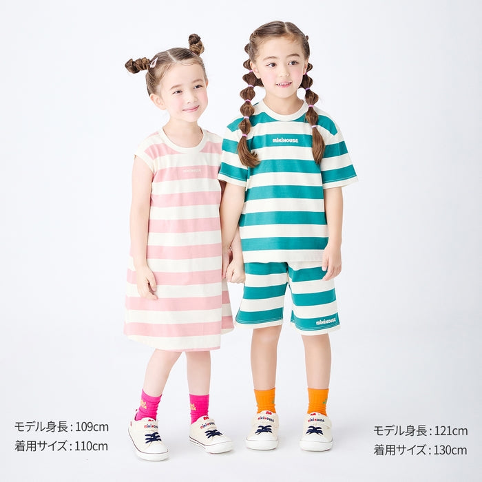 미키하우스 티셔츠 일본 MIKIHOUSE 보더 스트라이프 4컬러