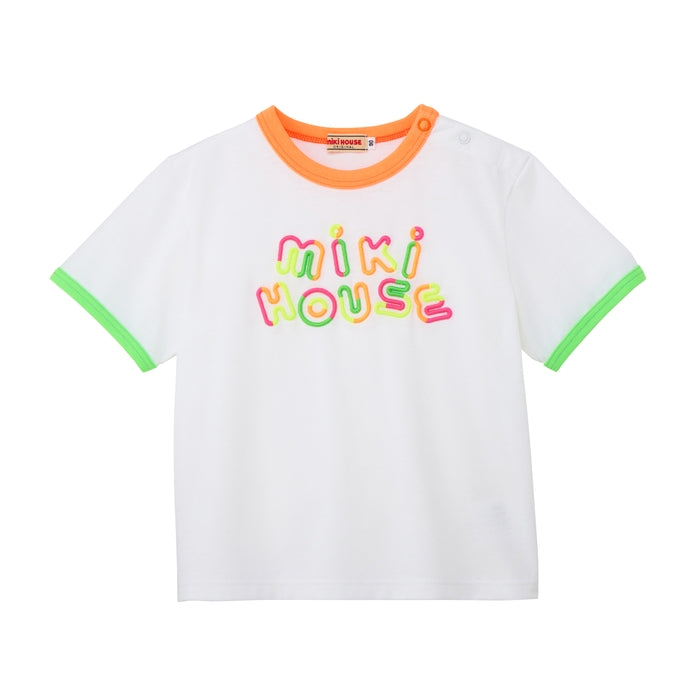 미키하우스 티셔츠 일본 MIKIHOUSE 브랜드 로고 반팔티 3컬러