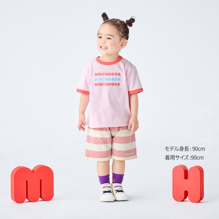 미키하우스 키즈 티셔츠 일본 반팔티 스몰 로고 3컬러