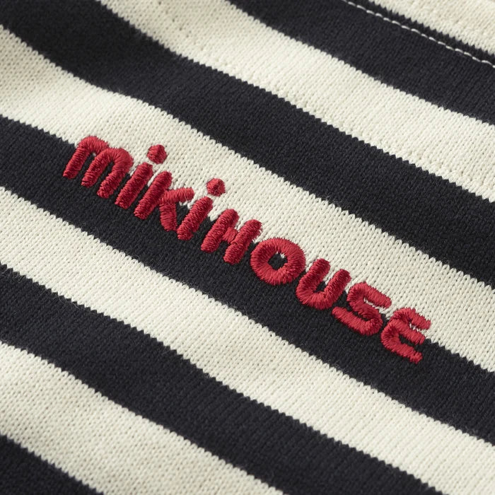 미키하우스 티셔츠 일본 키즈 긴팔티 레이어링 스트라이프 4컬러