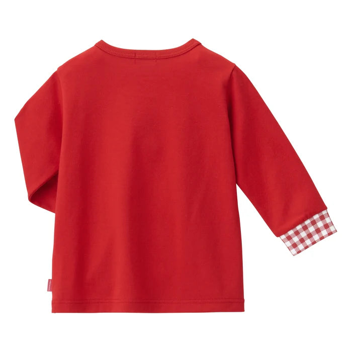 미키하우스 티셔츠 일본 키즈 긴팔티 커프 캐릭터 여아 2컬러