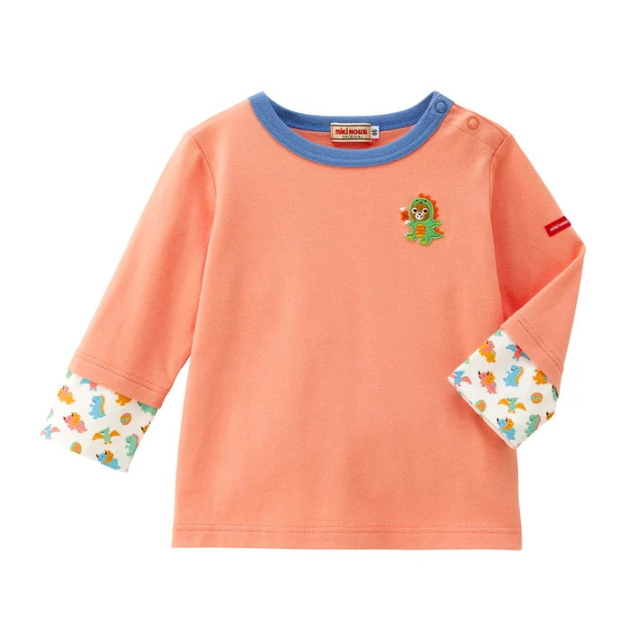 미키하우스 티셔츠 일본 키즈 긴팔 봄 테마 캐릭터 4컬러