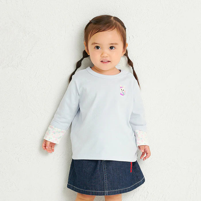 미키하우스 티셔츠 일본 키즈 긴팔 봄 테마 캐릭터 4컬러